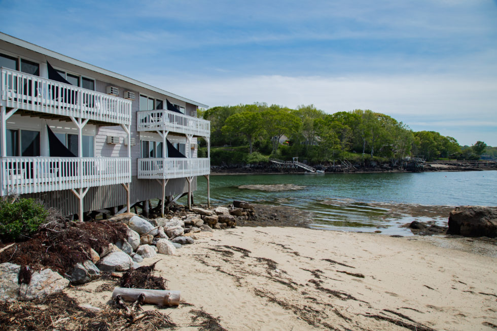 Smuggler's Cove Inn - Pier Building next to the beach.