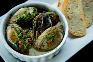 A dish off the menu at one of the top places to eat in Boothbay Harbor.